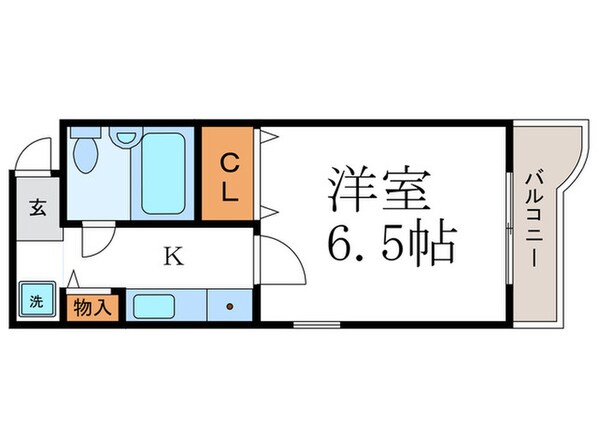 パークサイドCの物件間取画像